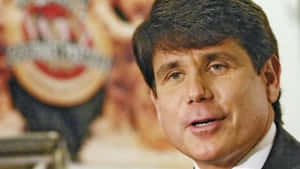 Vintage Portrait Of Rod Blagojevich Wallpaper
