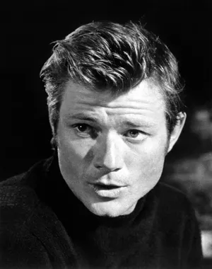 Vintage Portraitof Actorin Blackand White Wallpaper