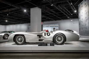 Vintage Racing Cars Petersen Automotive Museum Wallpaper