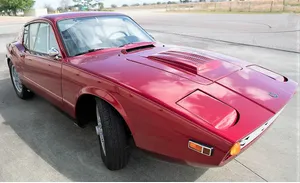 Vintage Saab Sonett In Pristine Condition Wallpaper