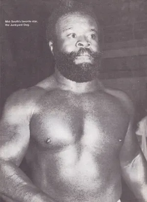 Vintage Shot Of Wrestling Icon, Junkyard Dog Wallpaper