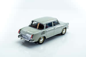 Vintage Skoda1000 Mb Model Car Wallpaper