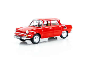 Vintage Skoda1000 Mb Model Car Wallpaper