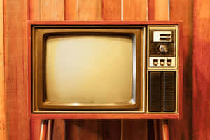 Vintage Television Time Capsule Wallpaper