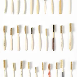Vintage Toothbrush Collection Wallpaper