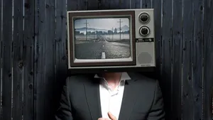 Vintage Tv Head Wallpaper