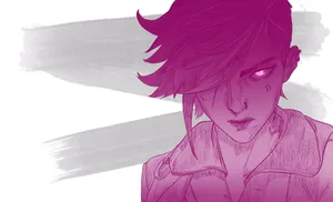 Violet Arcane Pink And Violet Tones Fanart Wallpaper