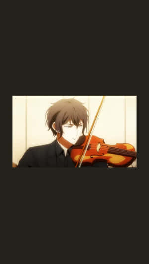 Violinistin Concentration Wallpaper