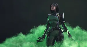 Viper Valorant Agent Green Haze Wallpaper