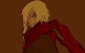 Viral In Action From Gurren Lagann Wallpaper