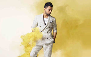 Virat Kohli Hd Pictorial Wallpaper