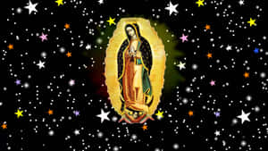 Virgende Guadalupe Celestial Backdrop.jpg Wallpaper