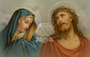 Virgin_ Mary_and_ Jesus_ Christ_ Catholic_ Iconography Wallpaper