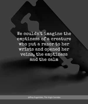 Virgin Suicides Quote Puzzle Piece Wallpaper