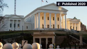 Virginia State Capitol's Wings On Both Sides Wallpaper
