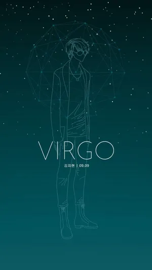 Virgo Minimalist Aesthetic Wallpaper