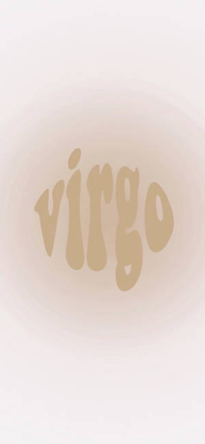 Virgo Pastel Light Brown Wallpaper