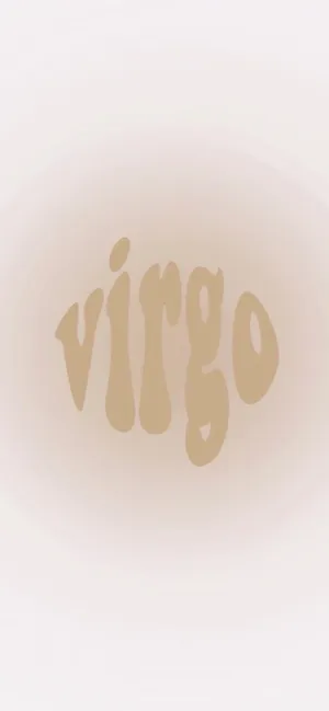 Virgo Pastel Light Brown Wallpaper