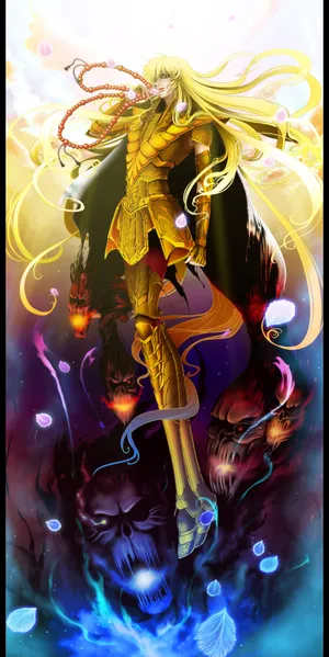 Virgo Shaka - The Man Closest To God In Saint Seiya Wallpaper