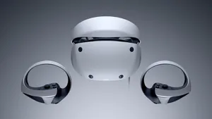 Virtual Reality Headsetand Controllers Wallpaper