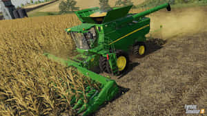 Virtual World Simulations Unfolding In Action Wallpaper