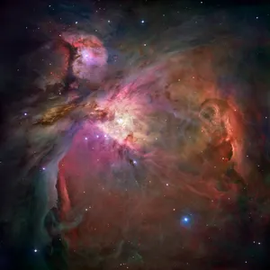 Visible Orion Nebula Wallpaper