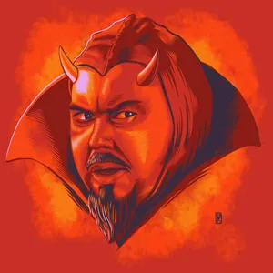 Visionary Portrait Of John Candy Artwork Wallpaper