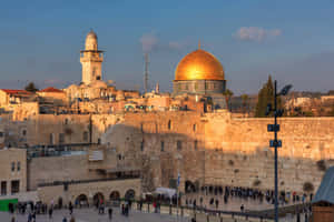 Visit Christian Wailing Wall Wallpaper