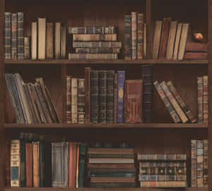 Visit The Hogwarts Library, Where The Magic Of Reading Reigns Supreme Wallpaper