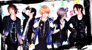 Visual Kei Band Performing On Stage Wallpaper