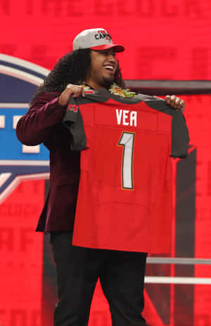 Vita Vea Draft Day Joy Wallpaper