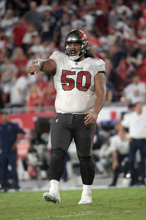 Vita Vea Tampa Bay Buccaneers Game Moment Wallpaper