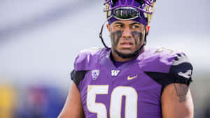 Vita Vea Washington Huskies Football Player Wallpaper