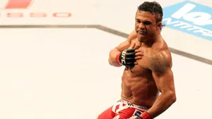 Vitor Belfort, Brazilian Mma Fighter In The Ring Wallpaper