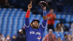 Vladimir Guerrero Jr Blue Jays Jersey Wallpaper