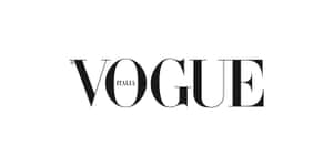 Vogue Italia Logo Blackand White Wallpaper