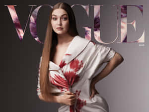 Vogue March Edition Cover Model Wallpaper