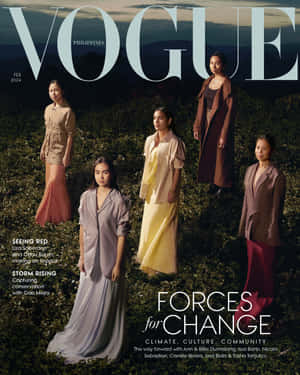 Vogue Philippines Forcesfor Change Cover Wallpaper