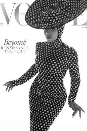 Vogue Renaissance Couture Cover Wallpaper