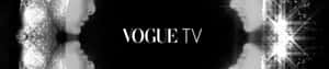 Vogue T V Logoand Silhouettes Wallpaper