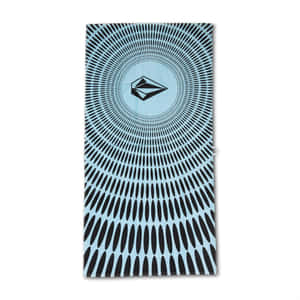 Volcom Branded Blue Towel Wallpaper