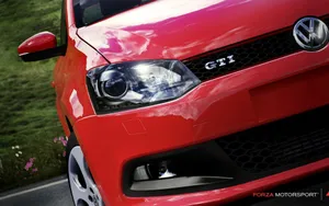 Volkwagen Polo - Excellence On The Move Wallpaper