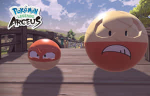 Voltorb And Hisuian Electrode Wallpaper