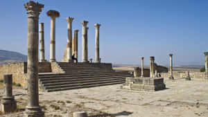 Volubilis Capitoline Temple Wallpaper