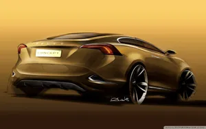 Volvo S60 Concept Digital Art Wallpaper
