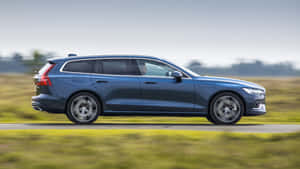 Volvo V60: Elegance In Motion Wallpaper