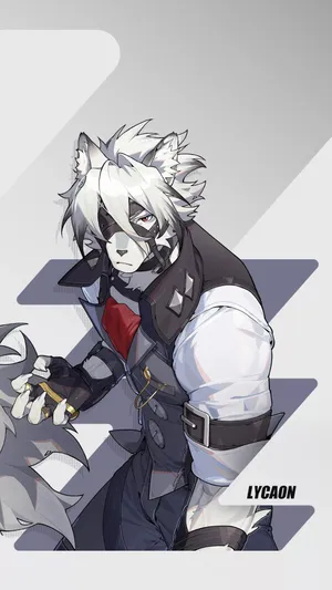 Von Lycaon Character Art Wallpaper