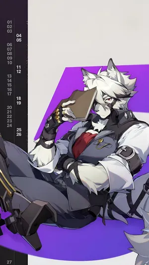 Von Lycaon Character Art Wallpaper