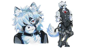 Von Lycaon Character Design Wallpaper