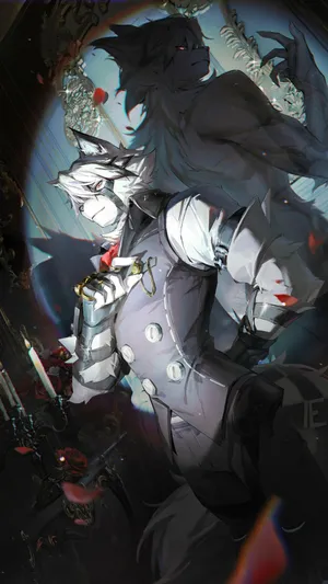 Von Lycaon Dark Werewolf Legacy Wallpaper